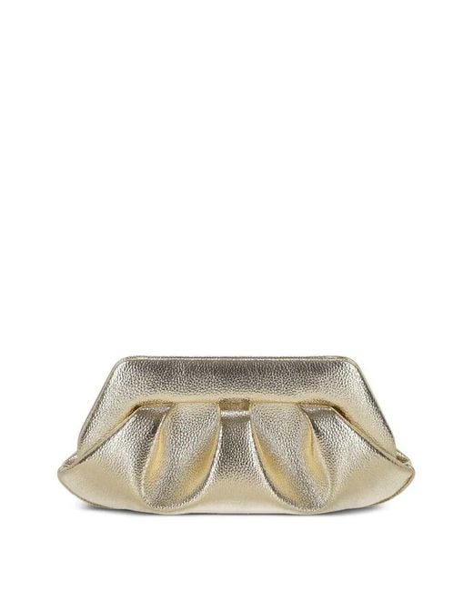 THEMOIRÈ Metallic Gea Laminated Clutch