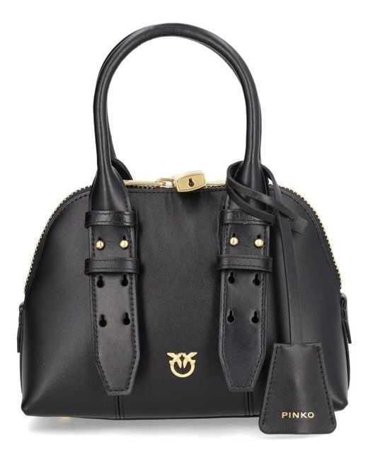 Pinko Black "Bowling Mini Escape" Bag