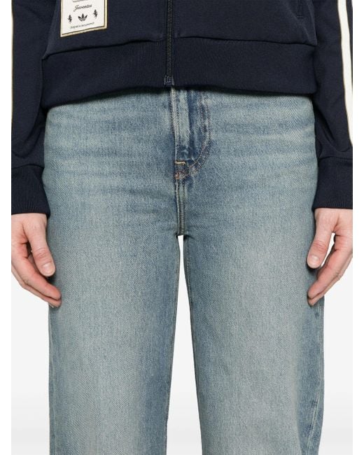Levi's Blue Ribcage Wide Leg H223 Tint Story