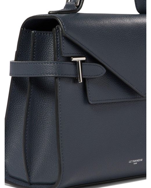 Le Tanneur Blue "Emilie" Handbag