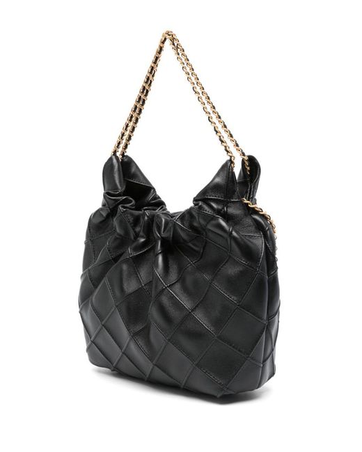 Tory Burch Black Fleming Mini-Umhängetasche