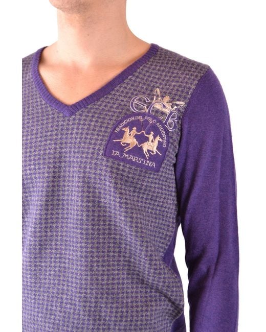 Pulls Violet La Martina pour homme en coloris Purple