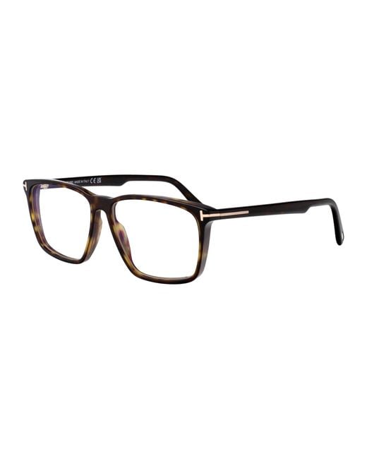 Tom Ford Brown Ft5959-B 052 Acetate Optical for men