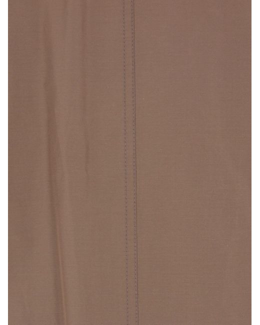Brunello Cucinelli Brown Short Down Jacke