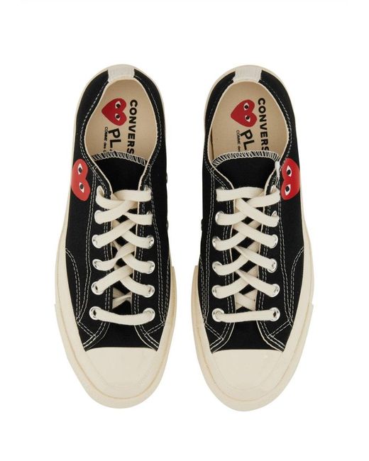 COMME DES GARÇONS PLAY White Comme Des Garçons Play Converse Sneakers