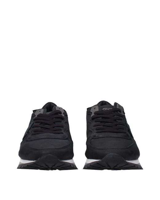 Philippe Model Sneakers TRPX Mens Leder schwarz in Blue für Herren