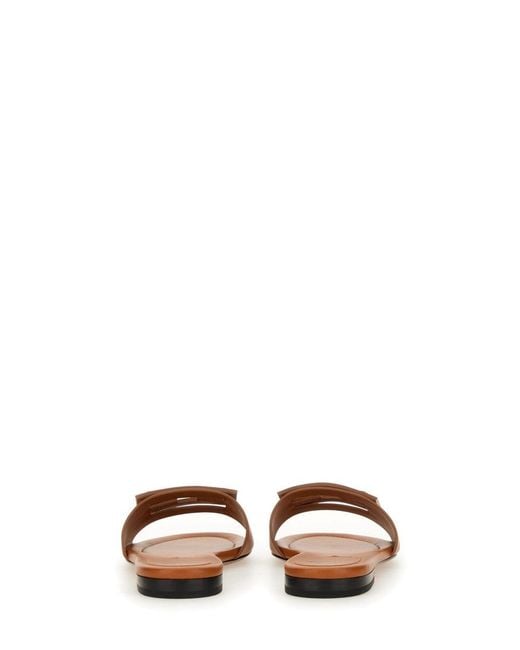 Fendi Brown Slide