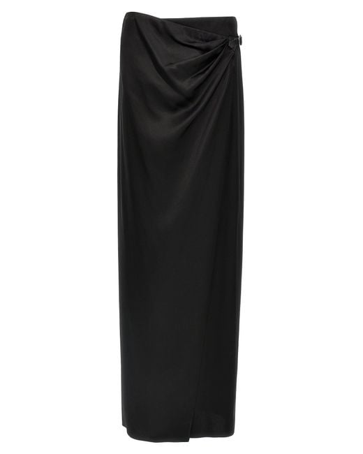 Long Silk Jirt Tom Ford en coloris Black