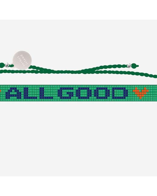 Sorbet Island Green Glass Pearl Bracelet