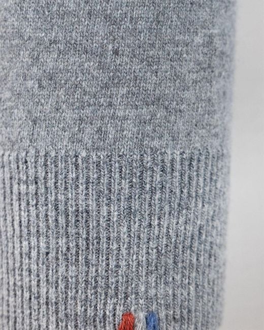 Paul & Shark Maglia Girocollo Sharrk Label Grigia in het Gray