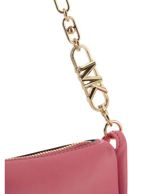 Michael Kors Pink Kendall Hand Clutch Bag