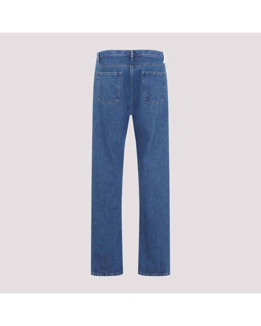 Jil Sander Blue Classic Denim Jeans