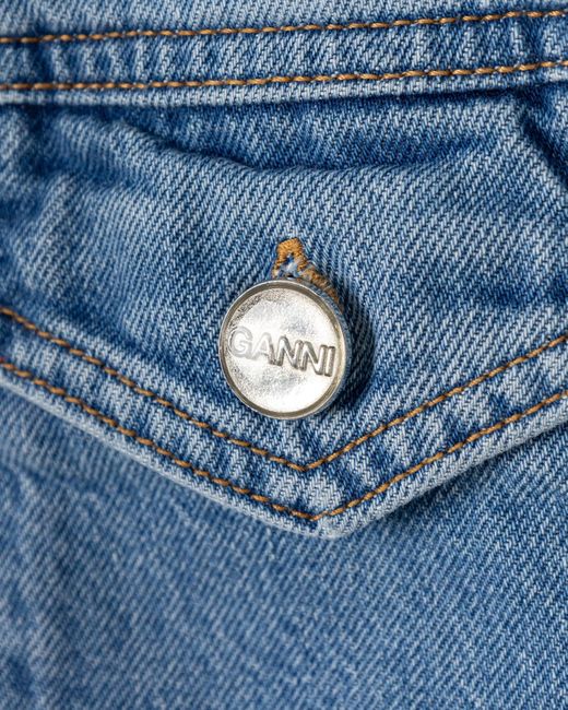 Ganni Jurken in het Blue