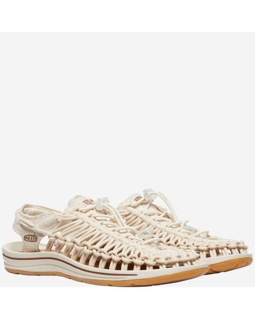 Keen Natural Uneek Canvas Sandals