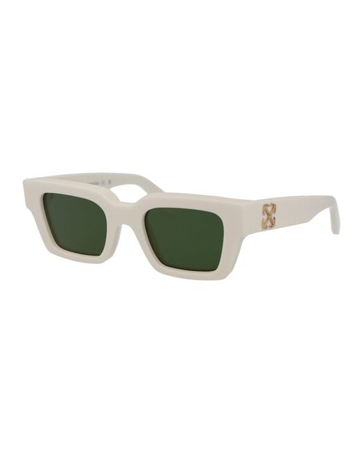 Off-White c/o Virgil Abloh Green Sunglasses