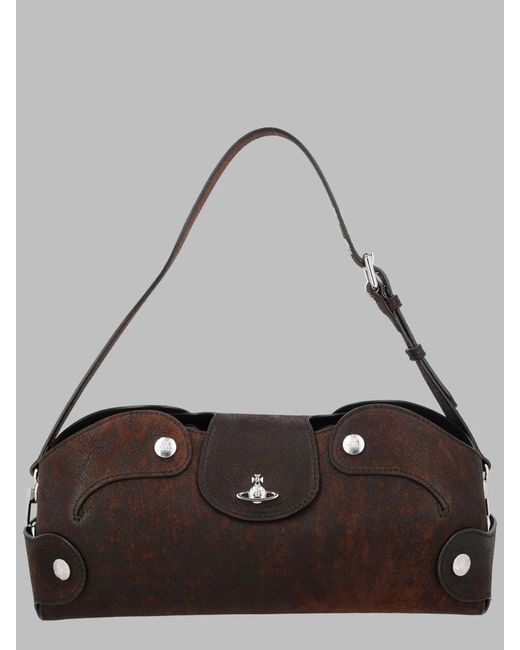 Vivienne Westwood Gray Borsa Clutch "Wilma"
