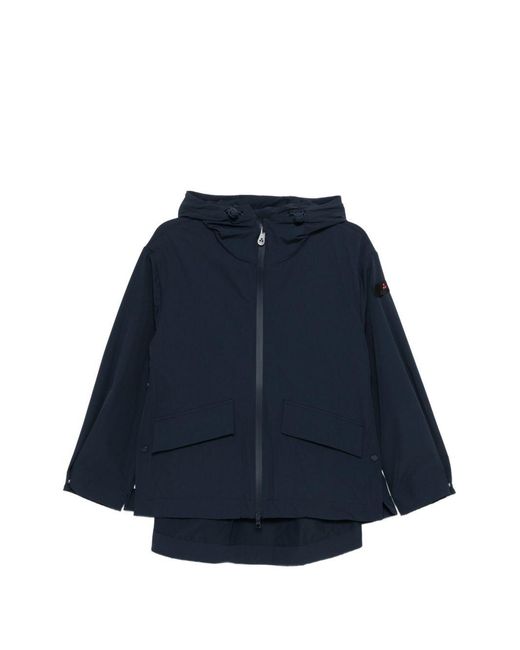 Peuterey Blue Coats Blu Polyamide