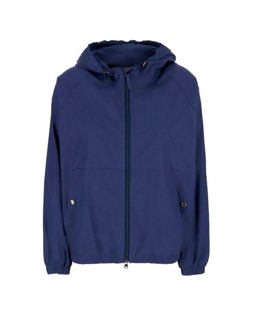 DUNST Windjack Blousonjack in het Blue