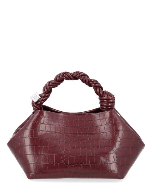 Ganni Purple Bag "Bou"