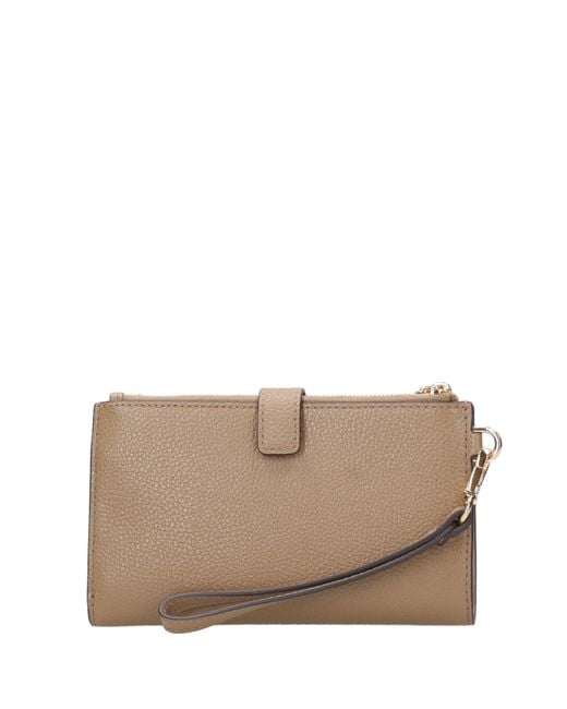 MICHAEL Michael Kors Wallets Beige in het Natural