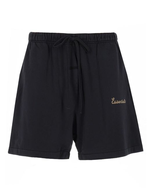 Fear Of God Black Shorts "Training"