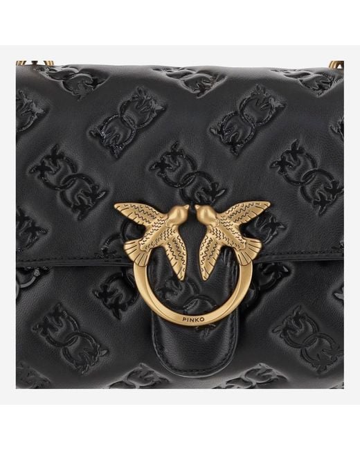 Pinko Black Love Lady Puff klassische Umhängetasche