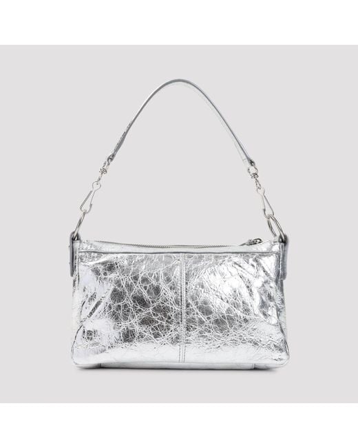 Balenciaga Gray Le City Moto Mini Bag