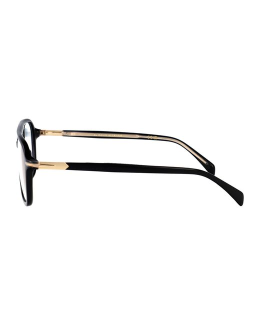 David Beckham Black Optical Frames Db1182 Acetate Glasses for men