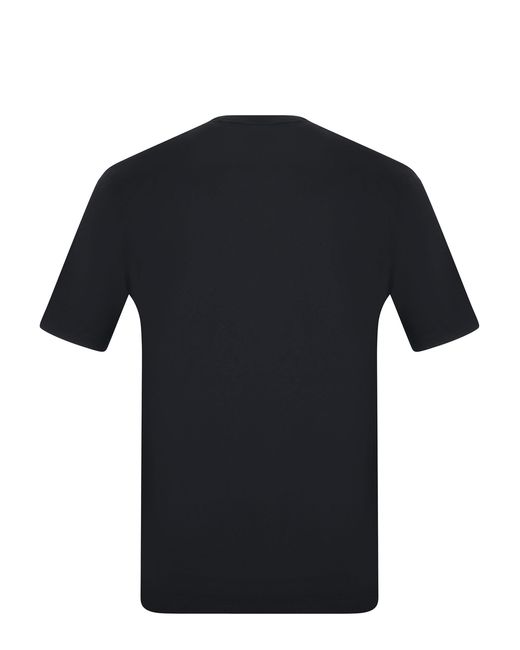 Boss Cotton T -shirt in het Black voor heren