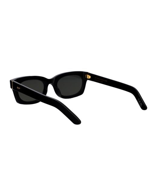 Retrosuperfuture Black Rectangular Sunglasses B5 B Blk
