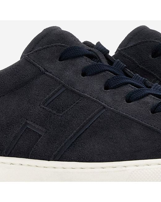Hogan Blue Sneakers Rebel Leather