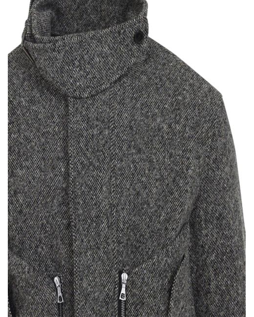 Dries Van Noten Gray Wool Venezia Jacket