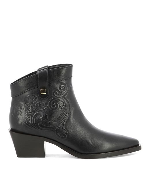 Skorpios Black Alexandra Cordoba Ankle Boots