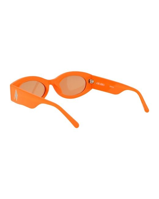 The Attico Orange Sunglasses