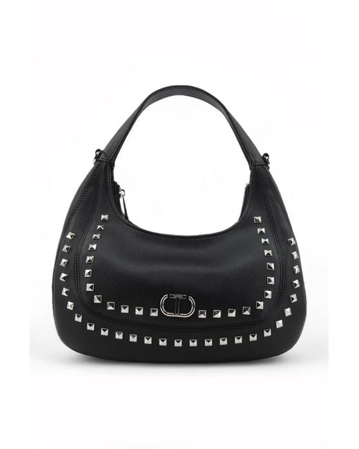 Twinset Black Shoulder Bags