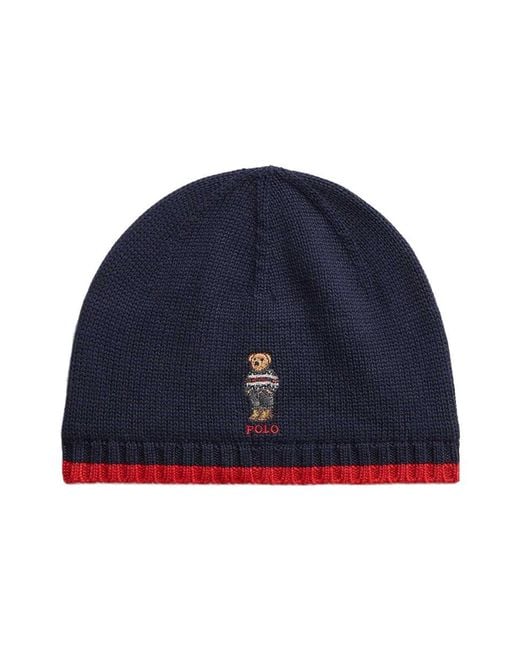 Polo Ralph Lauren Blue Beanie Hat
