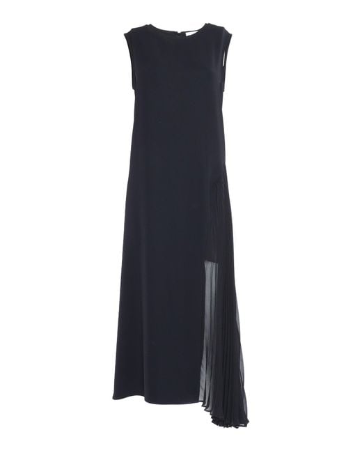 P.A.R.O.S.H. Blue P.A.R.O..H. Midi Dress
