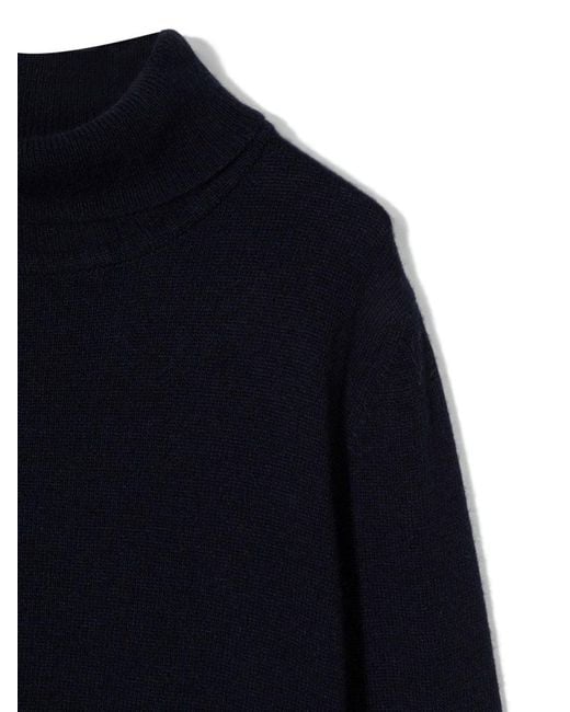 Fay Blue Turtleneck Sweater
