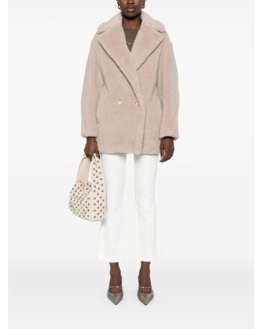 Max Mara Natural Wool Coat