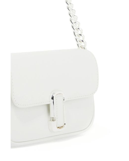The J Marc Mini Bag Marc Jacobs de color White