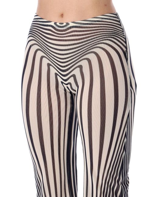 Jean Paul Gaultier Multicolor Re-Edition Body Morphing Tulle Pants