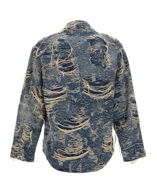 DIESEL Blue 'D-Ivar-Fsg1' Jacket for men