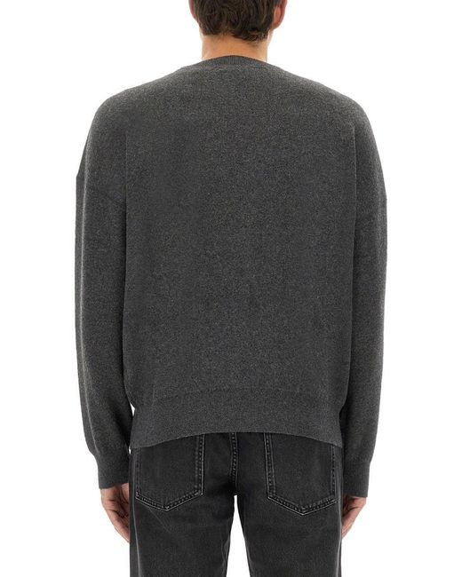 Isabel Marant Gray Dark Knit Jersey for men