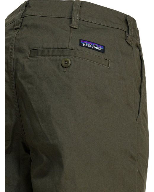 Patagonia Green "Traveler" Chino Pants for men