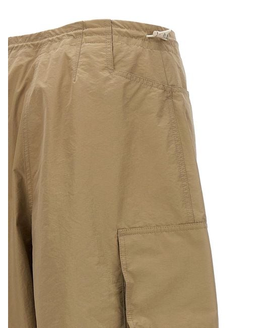 Palm Angels Parachute Broek in het Natural