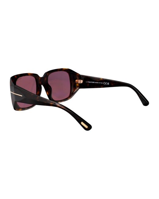Tom Ford Purple Sunglasses