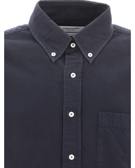 Camisa de Barne 4 de Thom Browne de hombre de color Blue