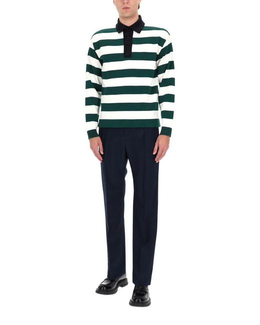 Gucci Black Silk Polo for men