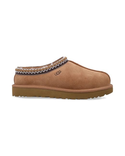 Ugg Brown Tasman Ii S Suede Slippers