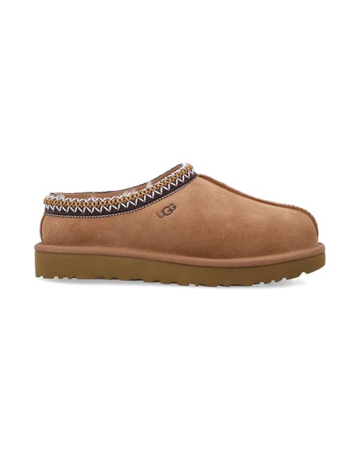Ugg Brown Tasman Ii S Suede Slippers